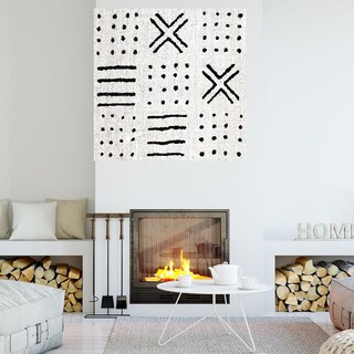 Foto 4 | Foto 4 | Cuadro Decorativo Fine Art Tj Paño de Barro Blanco II Ellie Roberts Arte Abstracto Impresión en Lienzo