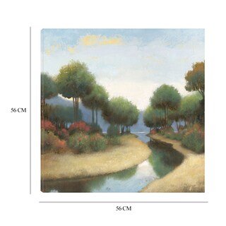 Foto 6 | Foto 6 | Cuadro Decorativo - Por Los Canales I - James Wiens - Arte Paisaje - Impresión En Lienzo - Fine Art Tj