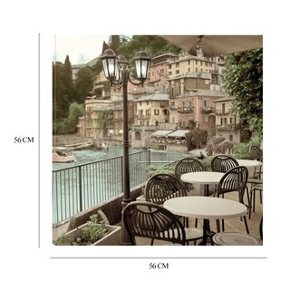 Foto 6 | Foto 6 | Cuadro Decorativo - Porto Café, Italia - Alan Blaustein - Arte Ciudades - Impresión En Lienzo - Fine Art Tj