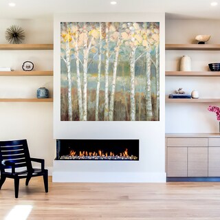 Foto 5 | Foto 5 | Cuadro Decorativo - Silueta Dorada I - Erin Lange - Arte Floral - Impresión En Lienzo - Fine Art Tj