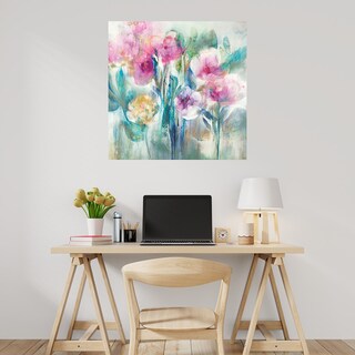 Foto 2 | Foto 2 | Cuadro Decorativo Fine Art Tj Peonías K. Nari Arte Floral Impresión en Lienzo