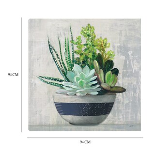 Foto 6 | Foto 6 | Cuadro Decorativo - Suculentas Ii - Julia Purinton - Arte Floral - Impresión En Lienzo - Fine Art Tj