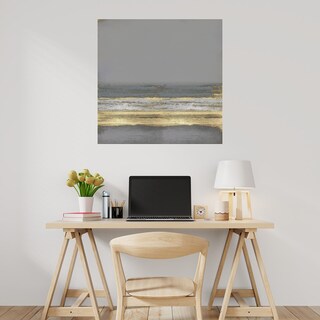 Foto 2 | Foto 2 | Cuadro Decorativo Fine Art Tj Oro en Gris Taylor Hamilton Arte Paisaje Impresión en Lienzo