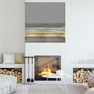 Foto 4 | Foto 4 | Cuadro Decorativo Fine Art Tj Oro en Gris Taylor Hamilton Arte Paisaje Impresión en Lienzo