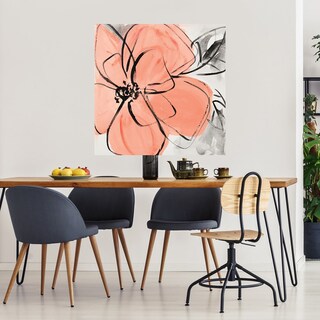 Foto 3 | Foto 3 | Cuadro Decorativo Fine Art Tj Rosa Café II Lanie Loreth Arte Floral Impresión en Lienzo