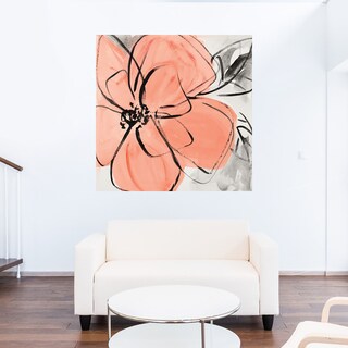 Foto 5 | Foto 5 | Cuadro Decorativo Fine Art Tj Rosa Café II Lanie Loreth Arte Floral Impresión en Lienzo