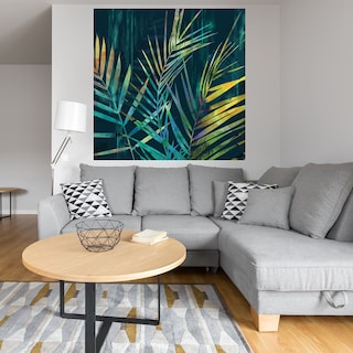 Foto 4 | Foto 4 | Cuadro Decorativo - Palmas Verdeazuladas Ii - Heather Hayes - Arte Costa - Impresión En Lienzo - Fine Art Tj