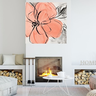 Foto 4 | Foto 4 | Cuadro Decorativo - Rosa Café Ii - Lanie Loreth - Arte Floral - Impresión En Lienzo - Fine Art Tj