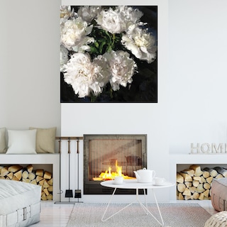 Foto 4 | Foto 4 | Cuadro Decorativo Fine Art Tj Peony Glow Tania Bello Arte Floral Impresión en Lienzo