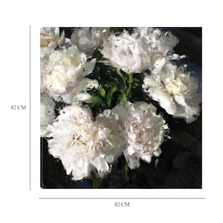 Foto 6 | Foto 6 | Cuadro Decorativo Fine Art Tj Peony Glow Tania Bello Arte Floral Impresión en Lienzo