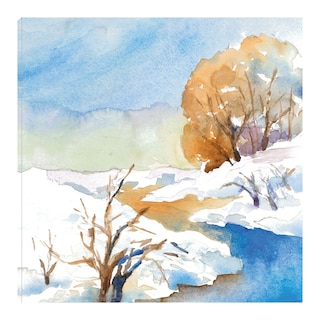Foto 1 | Foto 1 | Cuadro Decorativo - Serenidad Nevada Ii - Lanie Loreth - Arte Paisaje - Impresión En Lienzo - Fine Art Tj