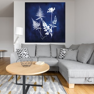 Foto 4 | Foto 4 | Cuadro Decorativo - Rayos X Azules Ii - Heather Hayes - Arte Abstracto - Impresión En Lienzo - Fine Art Tj