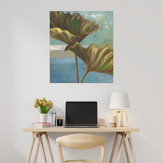 Foto 2 | Foto 2 | Cuadro Decorativo - Sueño Azul Ii - Patricia Pinto - Arte Floral - Impresión En Lienzo - Fine Art Tj