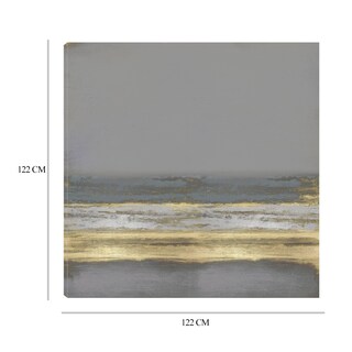 Foto 6 | Foto 6 | Cuadro Decorativo Fine Art Tj Oro en Gris Taylor Hamilton Arte Paisaje Impresión en Lienzo