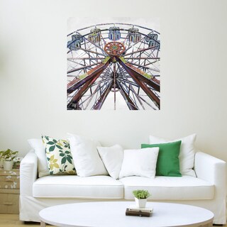 Foto 3 | Foto 3 | Cuadro Decorativo Fine Art Tj Rueda de la Fortuna Studio Arts Arte Moderno Impresión en Lienzo