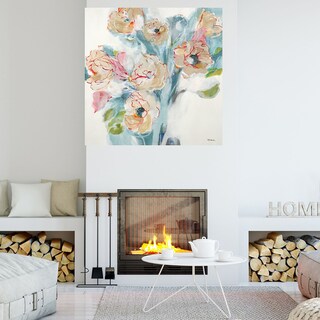 Foto 4 | Foto 4 | Cuadro Decorativo Fine Art Tj Selecciones de Rojos Jill Martin Arte Floral Impresión en Lienzo