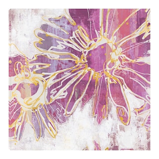 Foto 1 | Foto 1 | Cuadro Decorativo - Patada Floral I - Bridges - Arte Floral - Impresión En Lienzo - Fine Art Tj