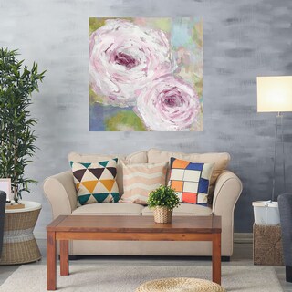 Foto 2 | Foto 2 | Cuadro Decorativo Fine Art TJ 'Neblina Floral' de Tania Bello 94 x 94 cm