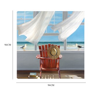 Foto 6 | Foto 6 | Cuadro Decorativo Fine Art Tj Observando Karen Hollingsworth Arte Costa Impresión en Lienzo