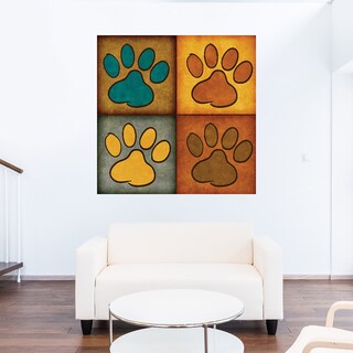 Foto 5 | Foto 5 | Cuadro Decorativo Fine Art TJ 'Patas y Golosinas II II' de SD Graphics Studio 122 x 122 cm