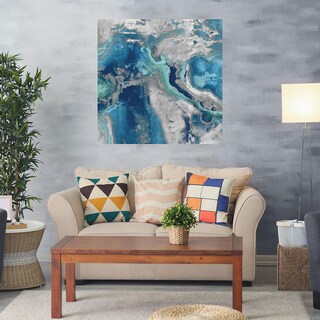 Foto 2 | Foto 2 | Cuadro Decorativo - Piedra Con Azul Y Aqua - Danielle Carson  - Fine Art Tj - Arte Abstracto - Impresión En Lienzo