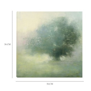 Foto 6 | Foto 6 | Cuadro Decorativo Fine Art TJ 'Niebla por la Mañana' de Julia Purinton 56 x 56 cm
