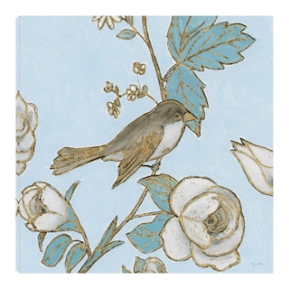 Foto 1 | Foto 1 | Cuadro Decorativo - Pajaro En Lienzo I - Emily Adams - Arte Animales - Impresión En Lienzo - Fine Art Tj