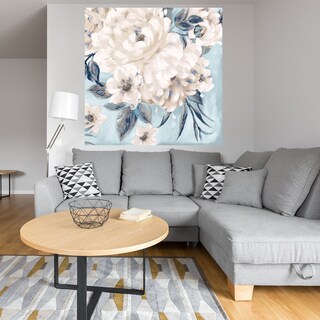 Foto 4 | Foto 4 | Cuadro Decorativo Fine Art Tj Romance Índigo Willowbrook Fine Art Arte Floral Impresión en Lienzo