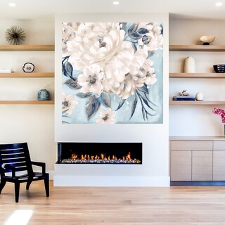 Foto 5 | Foto 5 | Cuadro Decorativo Fine Art Tj Romance Índigo Willowbrook Fine Art Arte Floral Impresión en Lienzo