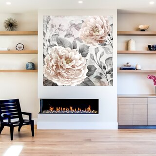 Foto 5 | Foto 5 | Cuadro Decorativo Fine Art Tj Rubor de Jardín II Heather Hayes Arte Floral Impresión en Lienzo