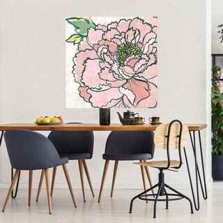 Foto 3 | Foto 3 | Cuadro Decorativo - Peaonias Camiles Rosa - Sue Schlabach  - Arte Floral - Impresión En Lienzo - Fine Art Tj