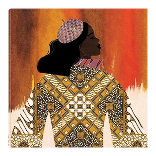 Foto 1 | Foto 1 | Cuadro Decorativo Fine Art TJ 'Niña' de Nikki Chu 94 x 94 cm