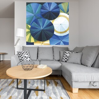 Foto 4 | Foto 4 | Cuadro Decorativo Fine Art Tj Paraguas Azul