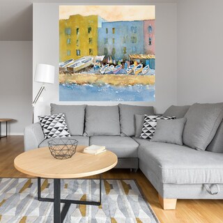 Foto 4 | Foto 4 | Cuadro Decorativo - Puerto En Capri I - Barbara Maiser - Arte Costa - Impresión En Lienzo - Fine Art Tj