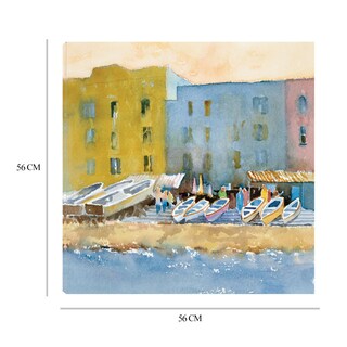 Foto 6 | Foto 6 | Cuadro Decorativo - Puerto En Capri I - Barbara Maiser - Arte Costa - Impresión En Lienzo - Fine Art Tj