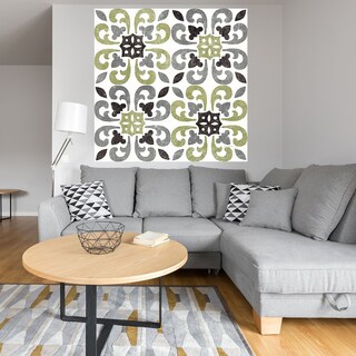 Foto 4 | Foto 4 | Cuadro Decorativo - Patrón Clásico De Cítricos Iv Negro - Sue Schlabach - Arte Abstracto - Impresión En Lienzo - Fine Art Tj