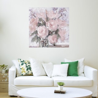 Foto 3 | Foto 3 | Cuadro Decorativo - Rubor De Champán Rosa - Pamela Gatens - Arte Floral - Impresión En Lienzo - Fine Art Tj