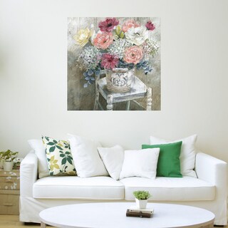 Foto 3 | Foto 3 | Cuadro Decorativo Fine Art Tj Ramo de Cabaña Pintoresca Nan Arte Floral Impresión en Lienzo