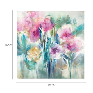 Foto 6 | Foto 6 | Cuadro Decorativo Fine Art Tj Peonías K. Nari Arte Floral Impresión en Lienzo