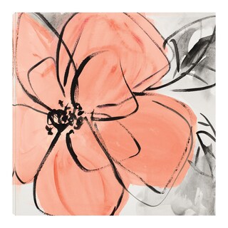 Foto 1 | Foto 1 | Cuadro Decorativo Fine Art Tj Rosa Café II Lanie Loreth Arte Floral Impresión en Lienzo