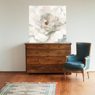 Foto 2 | Foto 2 | Cuadro Decorativo Fine Art Tj Peonía Neutral Danhui Nai Arte Floral Impresión en Lienzo