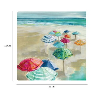 Foto 6 | Foto 6 | Cuadro Decorativo - Sombra En La Playa I - Carol Robinson - Arte Paisaje - Impresión En Lienzo - Fine Art Tj