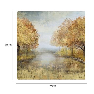 Foto 6 | Foto 6 | Cuadro Decorativo Fine Art Tj Paisaje Dorado I Carson Lyons Arte Paisaje Impresión en Lienzo
