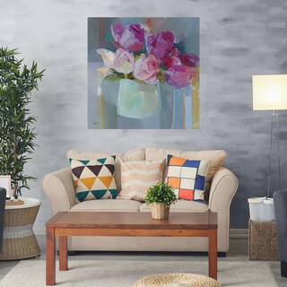 Foto 2 | Foto 2 | Cuadro Decorativo - Rosas Para La Mesa - Sarah Simpson - Arte Floral - Impresión En Lienzo - Fine Art Tj