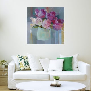 Foto 3 | Foto 3 | Cuadro Decorativo - Rosas Para La Mesa - Sarah Simpson - Arte Floral - Impresión En Lienzo - Fine Art Tj