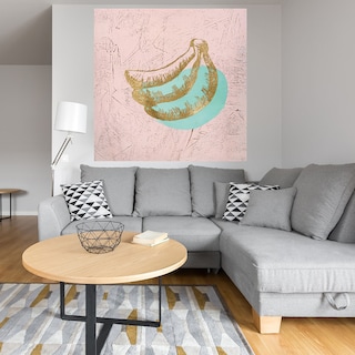 Foto 4 | Foto 4 | Cuadro Decorativo Fine Art Tj Plátano Dorado Stefano Altamura Arte Floral Impresión en Lienzo