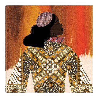 Foto 1 | Foto 1 | Cuadro Decorativo Fine Art TJ 'Niña' de Nikki Chu 82 x 82 cm