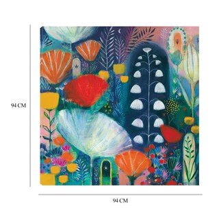 Foto 6 | Foto 6 | Cuadro Decorativo - Noche Blanca - Corina Capri - Arte Abstracto - Impresión En Lienzo - Fine Art Tj