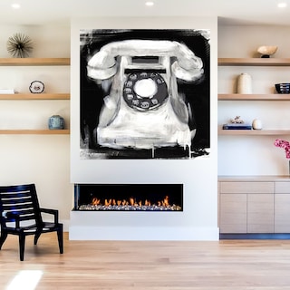 Foto 5 | Foto 5 | Cuadro Decorativo Fine Art Tj Teléfono Vintage