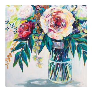 Foto 1 | Foto 1 | Cuadro Decorativo Fine Art Tj Seductor Jeanette Vertentes Arte Floral Impresión en Lienzo